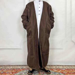 WINTER SPECIAL - men's arabian style Farwa coat with pockets