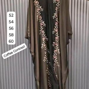New beautiful embroidered kaftan abaya