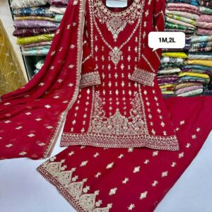 Clearance Offer - Pakistani chiffon 3 piece dresses size S -XL