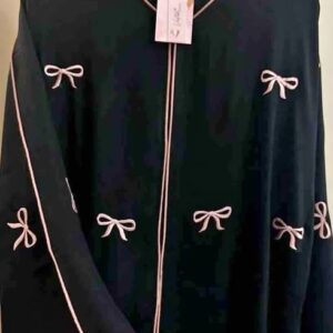 Embroidered Ribbon Nida Abaya - In many colors now!