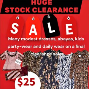 Huge Stock clearance Sale - Best Summer modest dresses