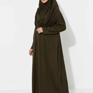 Modest turkish prayer dress