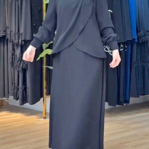 New Modest two piece dress set