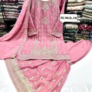 Special Eid Offer - Pakistani chiffon 3 piece dresses size S -XL